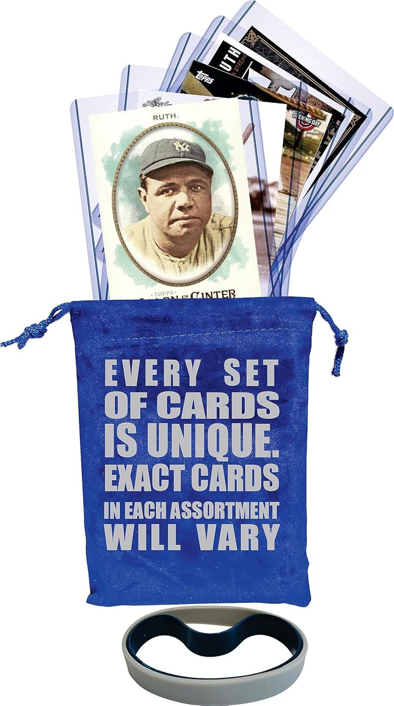 Chaser Babe Ruth (5) Assorted Baseball Cards Gift Pack - New York Yankees - Image 5